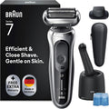 Braun Folienrasierer, Rasierer Herren Elektrisch Series 7, 71-S7200cc, Silber