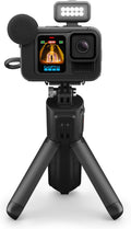GoPro Actionkameras, HERO13 Black Creator Edition, enthält HERO13 Black, Volta (Batteriegriff, Stativ, Fernbedienung), Media Mod, Light Mod