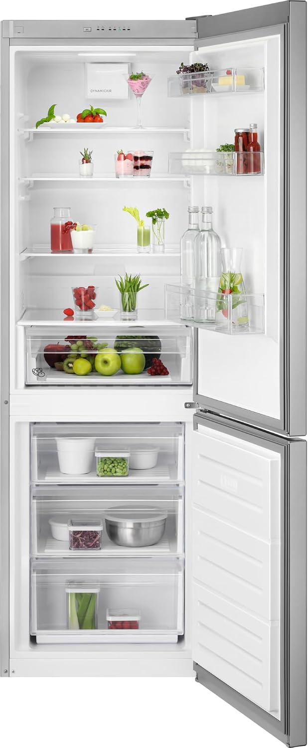 AEG ORC5S331EX 5000 ColdSense freistehend Kühl-Gefrierkombination, 339L, 1860mm, LowFrost, LED-Beleuchtung, Inverter Kompressor, FrostMatic