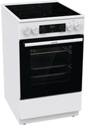 Gorenje Kochfeld,   GECS5C 70 WA Elektro-Standherd mit Glaskeramik-Kochfeld/50 cm/70