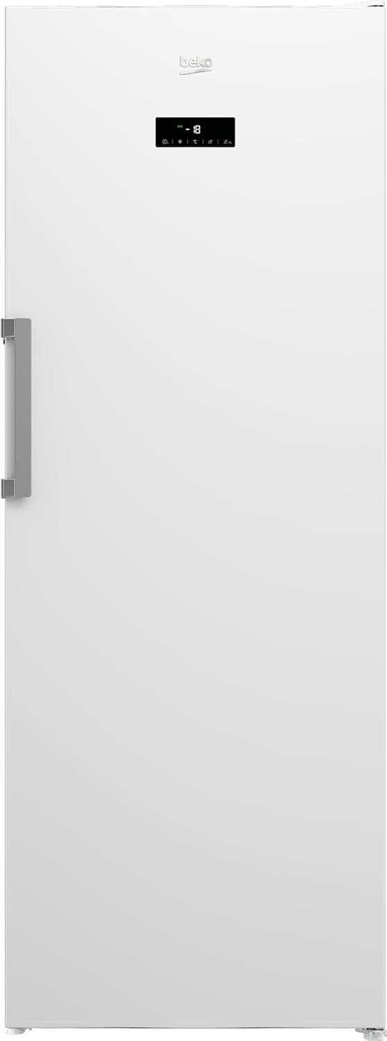 Gefrierschrank RFNE448E55W, NoFrost, 191, 2 cm hoch, Energieklasse C, Beko