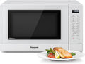 Panasonic NN-GT45KWSUG Mikrowelle, mit Grill und Drehteller aus Glas, 31 l, 1000 W, Inverter-Technologie, 24 automatische Programme, Turbo Defrost