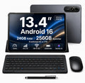 Ausriray Tablet PCs, Tablet 13, 4 Zoll mit Tastatur, 4G LTE, Android 16, 256GB Speicher 24GB RAM/2TB TF, T7280 Octa-Core, 120 Hz FHD+