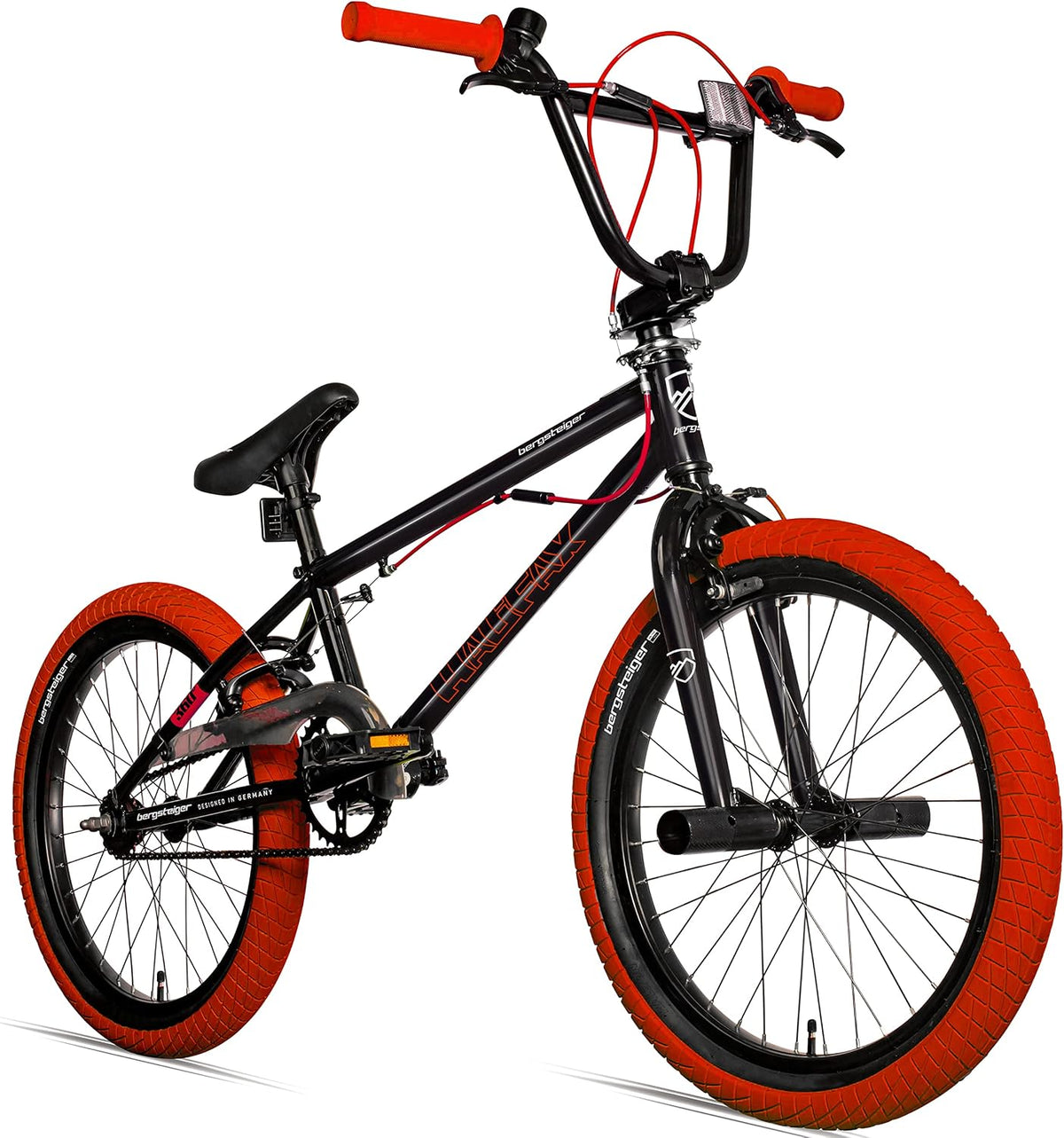 Bergsteiger 20 BMX Halifax Zoll Fatbike Freestyle Fahrrad, mit 360° Rotor