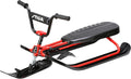 STIGA Bobs, Snowracer Curve SX, Robuster Schlitten mit BMX-Lenker, Stahlrahmen, Bremse und Zugseilwinde