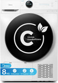 Midea Wärmepumpentrockner,   Wärmepumpentrockner 8 kg Energieklasse C Fernsteuerung