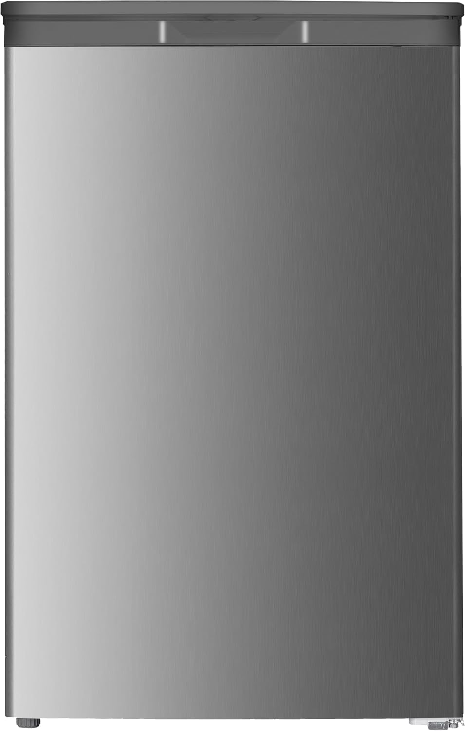 Gefrierschrank GS87SB, 85 cm, 87 L, Energieeffizienzklasse B, 37 dB, 4-Sterne-Gefrierfach, höhenverstellbare Füße, freistehend, 84 kWh/Jahr (Silber)