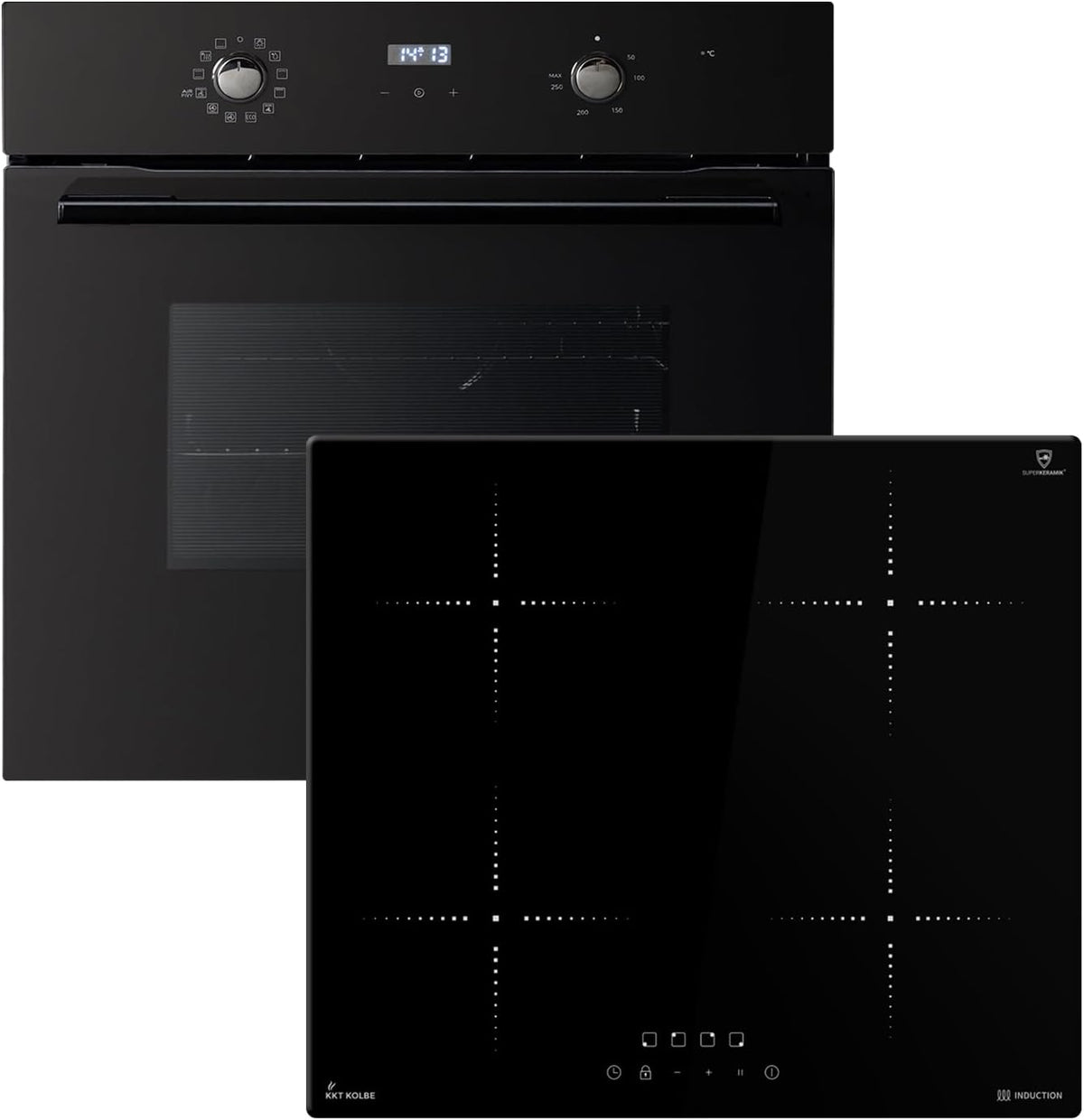 KKT KOLBE SET8005FBIH859RL Herdset Backofen, und Induktionskochfeld