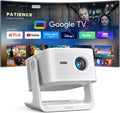 VOPLLS 4K TV 3500ANSI 60W FHD 1080P Bemaer Google Dolby Audio Outdoor Beamer, Smart