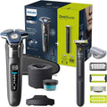 PHILIPS Rotationsrasierer, Shaver S7000, Nass- und Trockenrasierer, elektrischer Rasierer für Herren mit ausklappbarem Trimmer, SkinIQ-Technologie