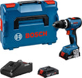 Bosch Professional Akku-Bohrschrauber,   18V System Akku-Bohrschrauber GSB 18V-65 (bürstenloser Motor, inkl 2x Akku GBA 18V 2.0Ah, Ladegerät GAL