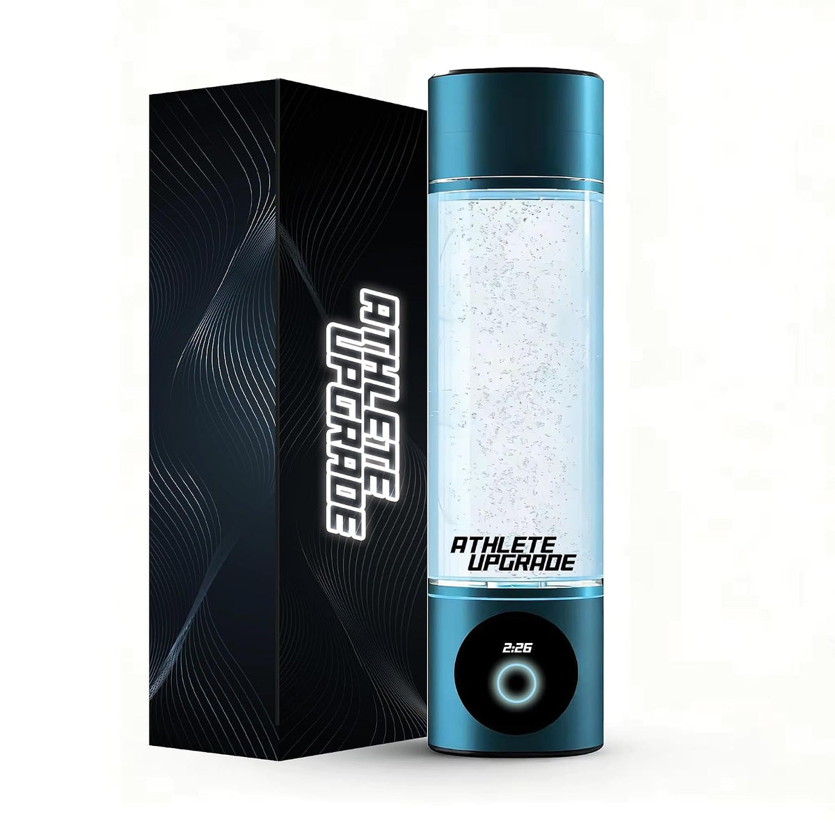 Athlete Upgrade Trinkflaschen, Wasserstoff Wasser-generator-flasche, Wasserstoff 8000 ppb, SPE PEM-Technologie, Titan-Platin-Platin