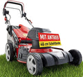 Hecht 5-IN-1 Elektro Rasenmäher, mit 1.800 Watt Motor, 46 cm Schnittbreite, Radantrieb, Mulchfunktion