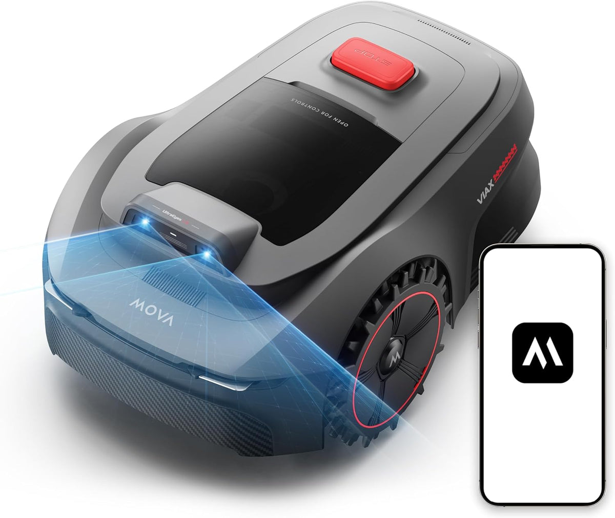 MOVA 250 ViAX Mähroboter, Ohne Begrenzungskabel, Empf. 250m²