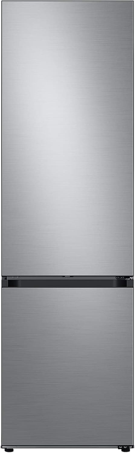 Samsung Kühl-Gefrierkombination, 203 cm, 387 ℓ, 35 dB(A), Space Max Technologie, Twin Cooling+, Cool Select+, Metal Cooling, No Frost+, Edelstahl Look
