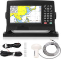 Aramox Seenavigation, GPS-Kartenplotter, Satellitennavigator, AIS-Transponder, 7-Zoll-Schiffsterminal mit Automatischer Identifizierung