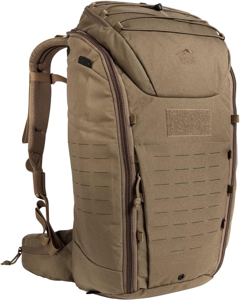 Tasmanian Tiger Trekkingrucksäcke, TT Modular Pack 30 Daypack Wander-Rucksack mit 30 Liter Volumen inkl. Organizer Zusatz-Taschen Set für mehr Ordnung