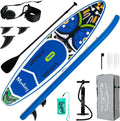 FunWater SUP-Board, Aufblasbares Stand Up Paddle Board für Erwachsene, Alle Fähigkeiten mit Aller Zubehör