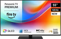 Panasonic TV-55W85BEZC 55 Premium Zoll Fernseher, 4K Ultra HD QLED, Fire TV