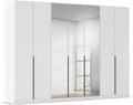 Kleiderschrank Alabama, Farbe Weiß, Breite 315 cm, Rauch Möbel