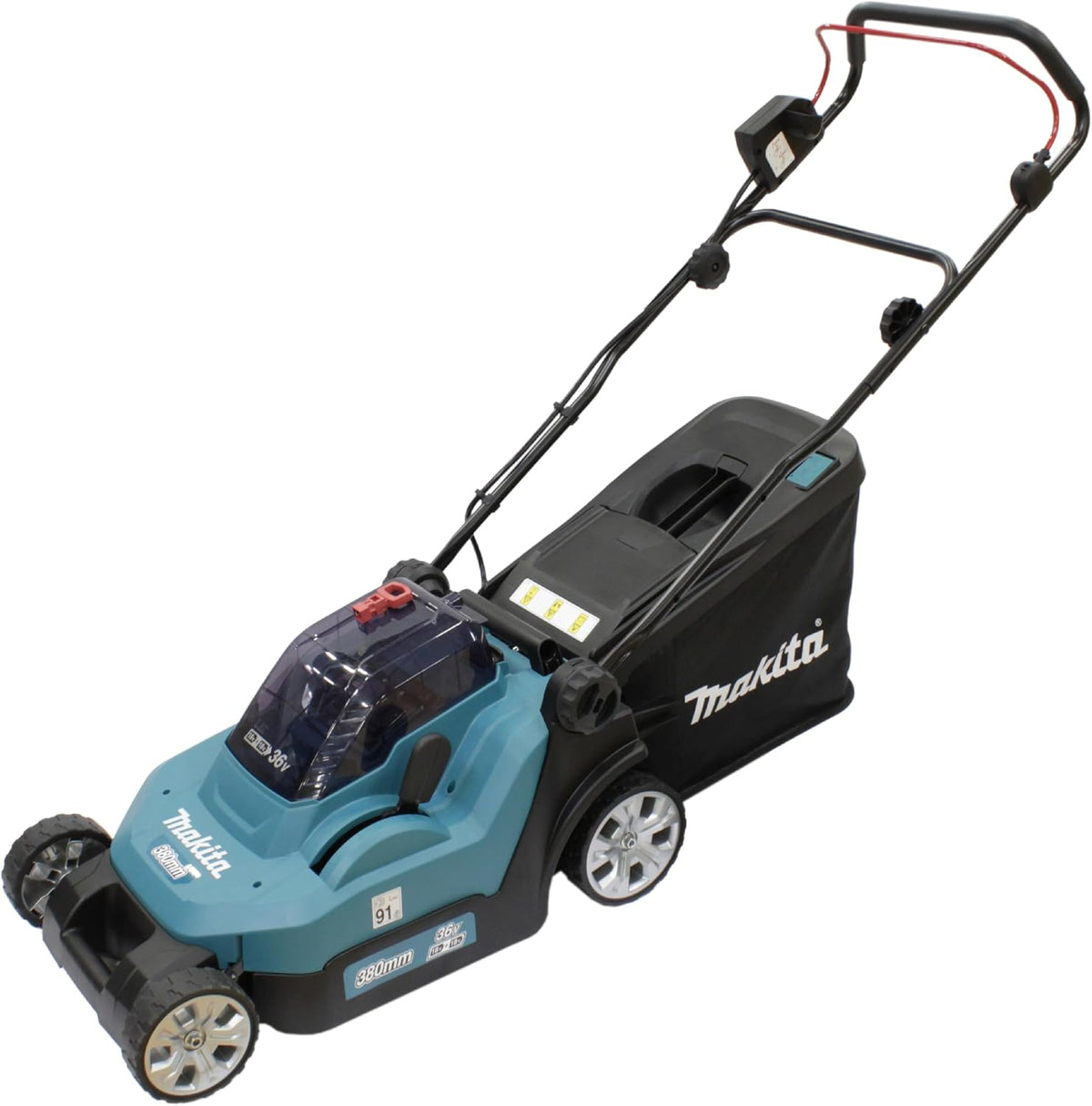 Makita DLM382Z Akku- Rasenmäher, 2 × 18 V (ohne Akku, ohne Ladegerät)