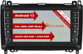 M.I.C. Auto-Navigation, AB8 Android 13 Autoradio für Mercedes Benz A-Klasse W169 B-Klasse