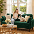 Sofa, 3 Sitzer, 174cm Großes 2er Sofa Couch, Kidirect