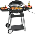 Grillwagen BBQ 4100 Barbecue Grill S Scharnierdeckel, Rommelsbacher