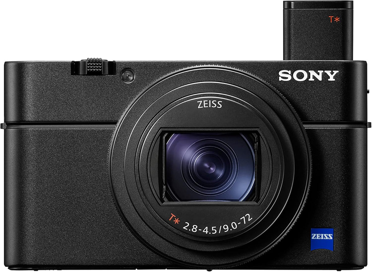 Sony Kompaktkameras, RX100 VII Kompaktkamera (Premium 1'-Sensor, 4K Video, 24-200mm F2.8-4.5 ZEISS Zoom-Objektiv, Augen-Autofokus für Mensch & Tier