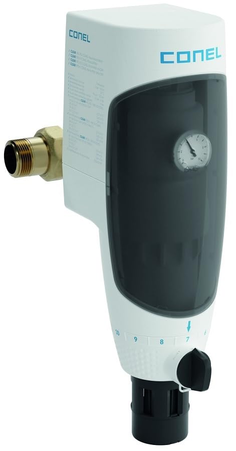 Sanvo Ersatzfilter zum Einbau unter der Spüle, CONEL Hauswasserstation CLEAR/PRO/RD Rückspülfilter DN 25, 1'