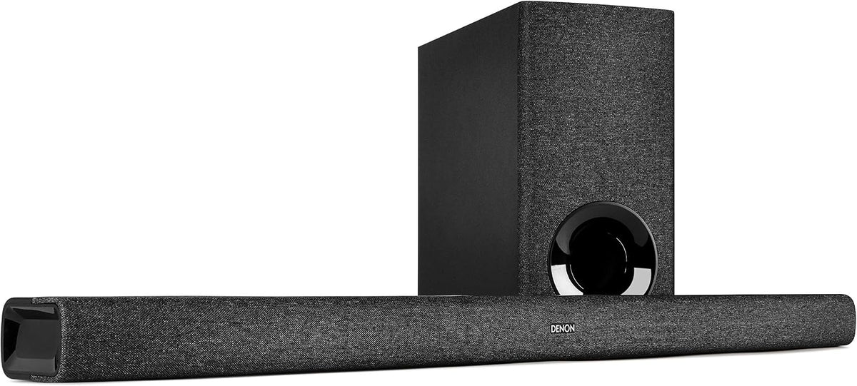 Denon Soundbars, DHT-S416 2.1 Soundbar für TV mit Kabellosem Subwoofer - Schwarz