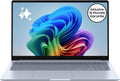 Samsung Normale Laptops, Galaxy Book4 Edge AI-Laptop, 15, 6-Zoll-Display, 16GB RAM, Snapdragon X Plus Prozessor, Notebook 512GB Speicher, Copilot+ PC