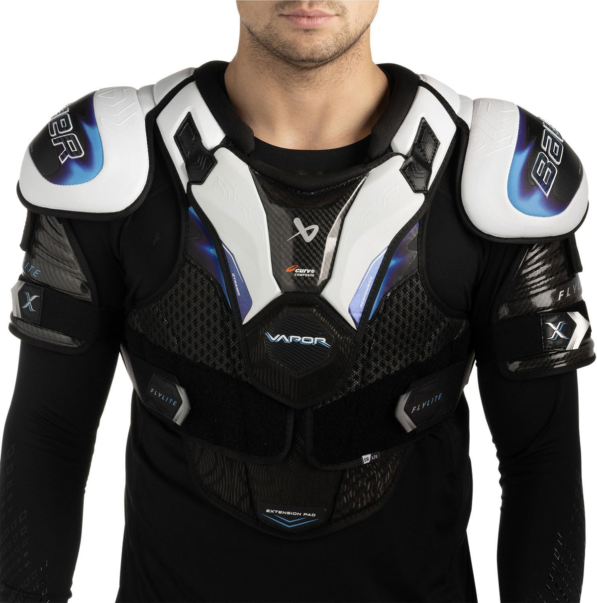 Bauer Brustschützer, Vapor Flylite Eishockey Schulterschutz Senior