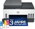 HP Nachfüllbarer Tintenstrahldrucker, Smart Tank 7305 Multifunktionsdrucker (Drucker, Scanner, Kopierer, ADF, WLAN, AirPrint, Duplex