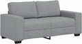 Sofa 2-Sitzer-, Hellgrau 180 × 77 × 82 cm Stoff, vidaXL