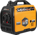 maXpeedingrods Stromgenerator, 3500W Inverter Stromerzeuger, Leicht und Mobil Benzin