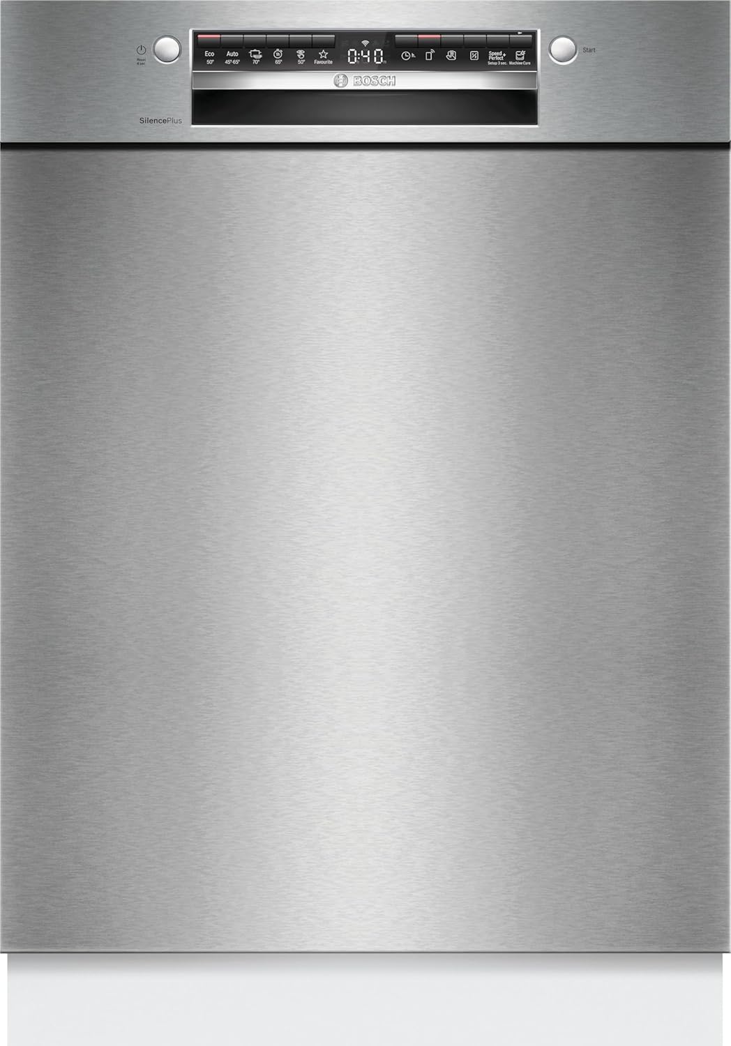 Tischgeschirrspüler, SMU4EVS08E, Serie 4, Smarter Unterbau-Geschirrspüler 60 cm, Besteckschublade, Spülmaschine mit Programmassistent, besonders Leise