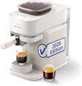 PHILIPS Espressomaschine,   Baristina Espressomaschine mit Milchaufschäumer, Weiß, 16