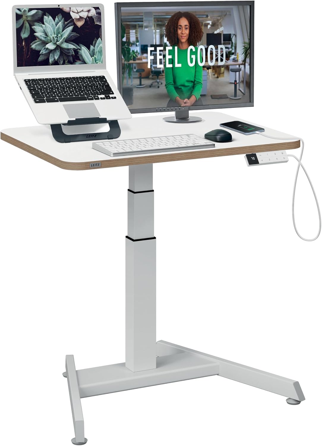 Schreibtisch Ergo Compact Workstation Höhenverstellbarer, Leitz