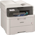 Brother Laser, DCP-L3560CDW - Kompaktes 3-in-1 Farb-LED Multifunktionsgerät mit WLAN/LAN, ADF und Duplexdruck