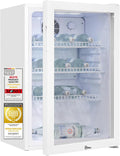 Getränkekühlschrank, GKS120-GT-160C weiss, Exquisit