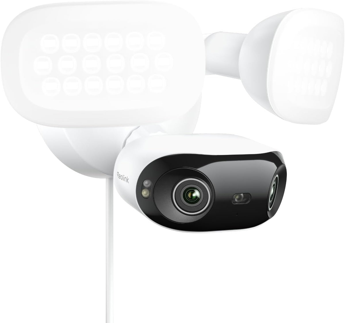 Reolink Kamera,   16MP PoE Kamera Außen mit 180° Dual-Lens, Elite Pro Floodlight