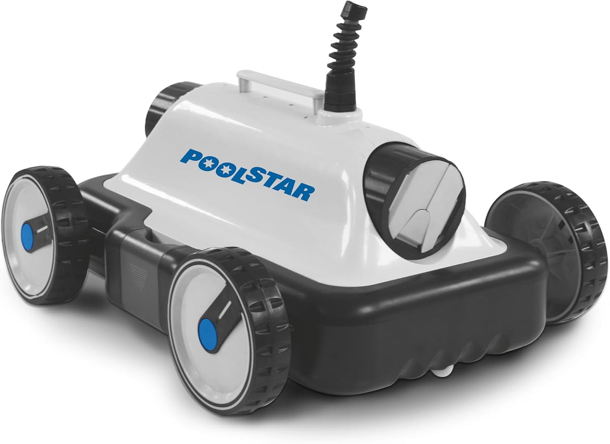 Poolroboter, Poolstar Poolrunner S63, 061007AV, Vollautomatischer Bodensauger für Pools mit bis zu 18 m² Bodenfläche, Auch für Salzwasser geeignet
