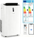 COSTWAY Mobile Klimaanlage, 14000BTU Klimagerät mit Abluftschlauch 4100W