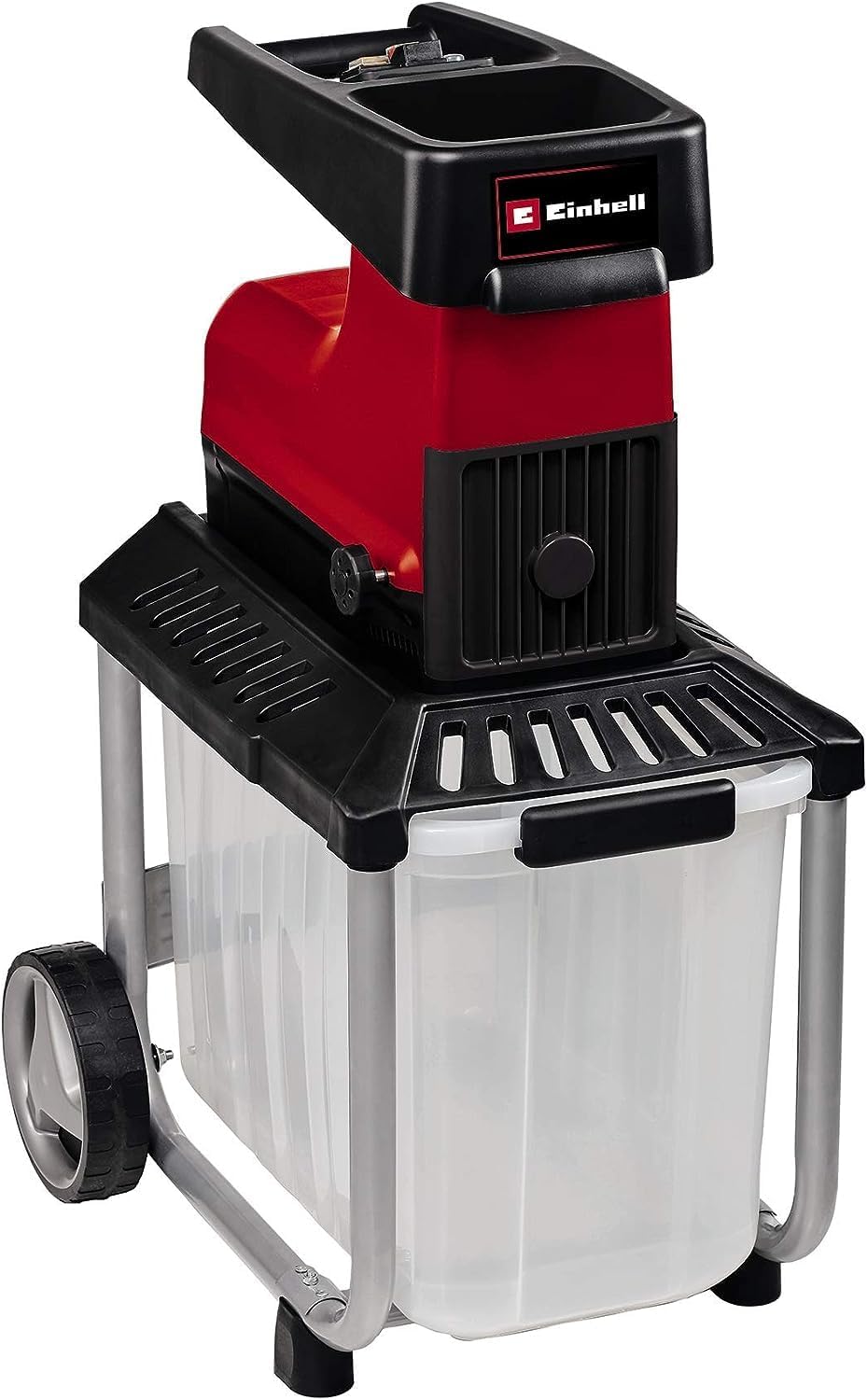 Einhell Häcksler & Mulcher, Elektro-Leisehäcksler GC-RS 60 CB (2800 W, max. 45 mm Aststärke, Schneidwalze, große Trichteröffnung