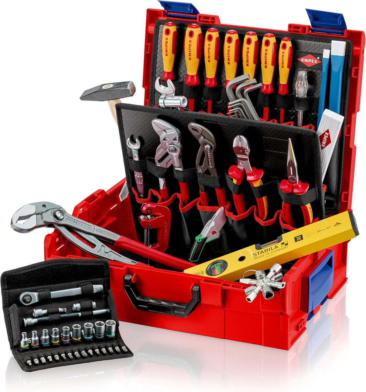 KNIPEX Werkzeugset, L-BOXX Sanitär, 00 21 19 LB S