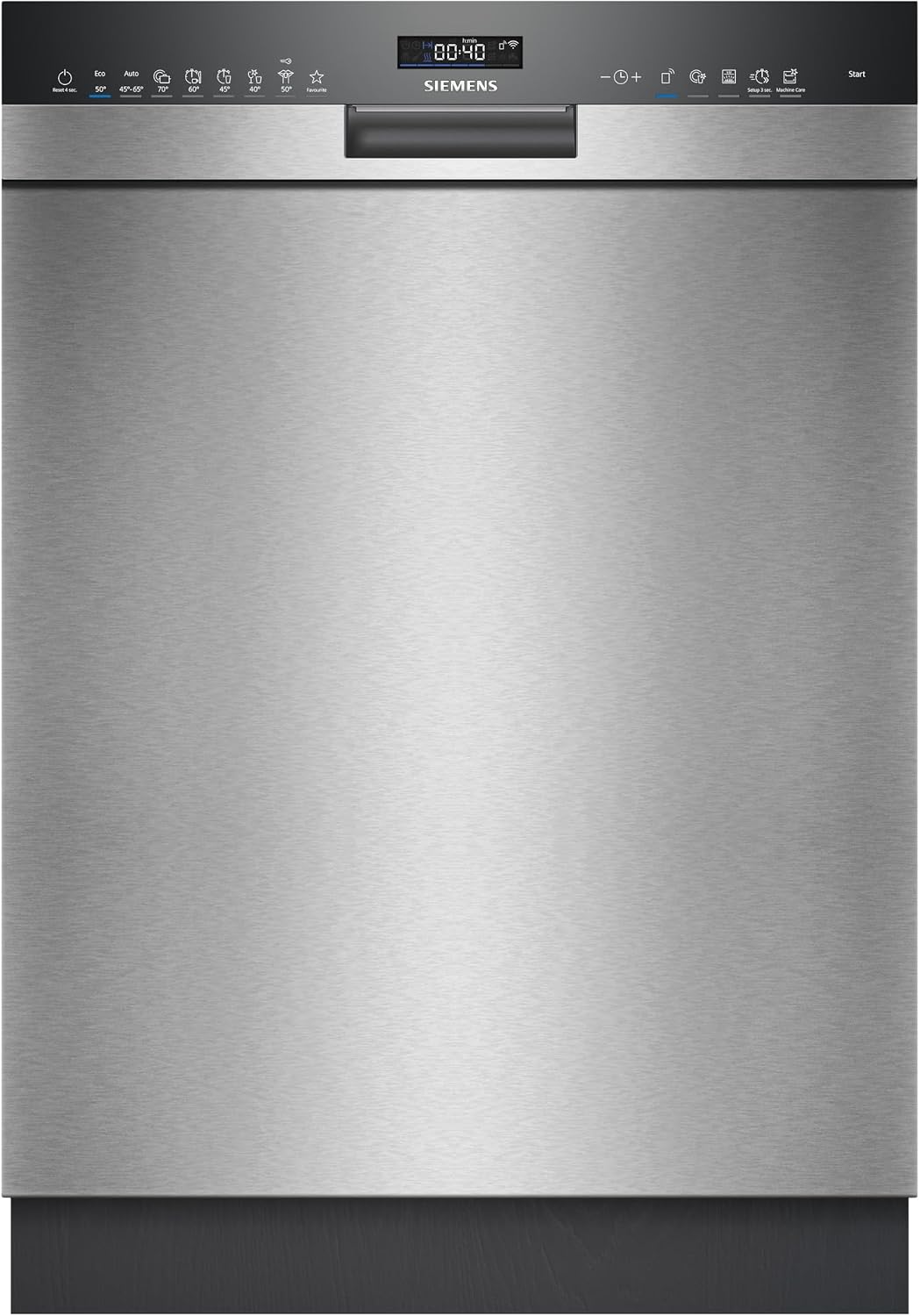 Tischgeschirrspüler, iQ500 Smarter Unterbau-Geschirrspüler 60 cm Edelstahl SN45ZS07CE, Siemens
