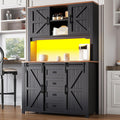Schrank Küchen, Küchenschränke Highboard mit Ablagen, Küchenmöbel, Gxffipw