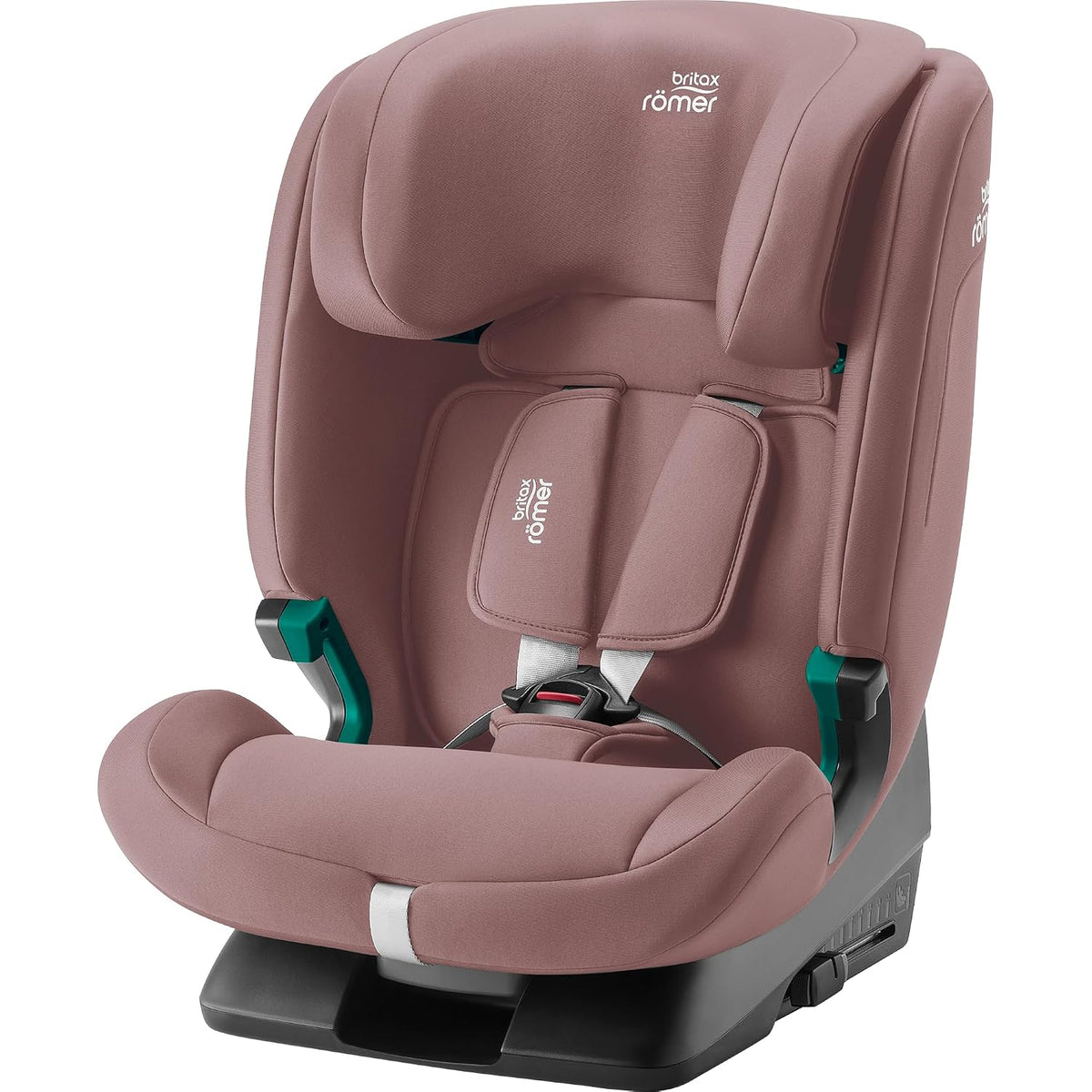 Britax Römer Autositze, Kindersitz EVOLVAFIX, mit ISOFIX, für Kinder von 76-150 cm (i-Size), 15 Monate - 12 Jahre, Dusty Rose