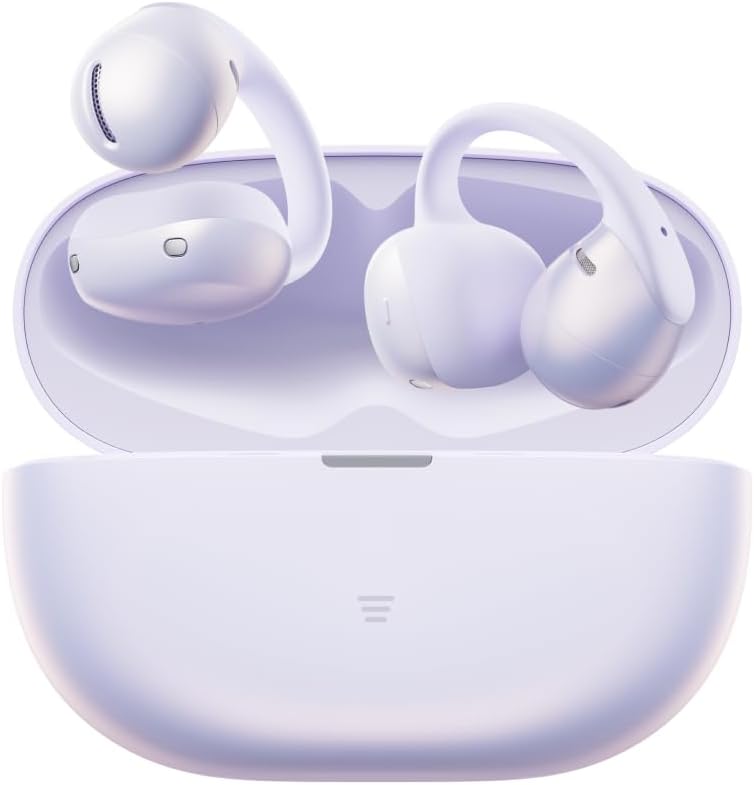SHOKZ Open-Ear-Kopfhörer, OpenDots Air Open-Ear Clip-On-Kopfhörer, 6, 3 g, Morgenlila